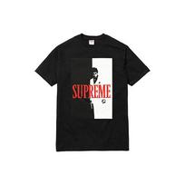 Aukščiausios kokybės Scarface padalinta marškinėlė SUP-FW17-0059 L black