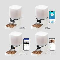 Pet Smart Feeder: Automatic Cat/Dog Food Bowl with Remote Video Feeding Manual - No Network Needed - No Adapter