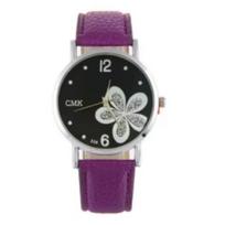 New Ultra-thin Fashion Watches Women Leather Strap Flower Female Clock Ladies Quartz Wrist Watch Montre Femme Relogio Feminino black