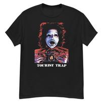 Tourist Trap cult horror film fan art t-shirt XL brown