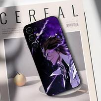 S-Sosuke Aizen B-Bleach Phone Case For Samsung S25,S24,S21,S22,S23,S30,Ultra,S20,Plus,Fe,Lite,Soft Black Cover Samsung S24Plus black