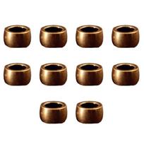Multi Purpose Copper Cord End Charm For Paracord Bracelets Necklaces Keychains Outdoor Adventure Jewelry brown