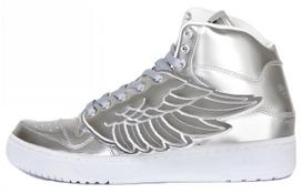 Adidas Jeremy Scott Sparnai Metaliniai 'Sidabro Metalo' S77798 42 white