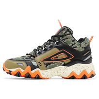 FILA Oakmont Comfortable Shock Absorbing Slip Resistant Durable Mid Top Dad Shoes Men sneakers Green Orange 1JM01630_305 44 black