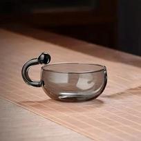 Nordic Style High-Temperature Resistant Glass Teapot Set with Filter Separator Universal Model brown