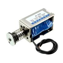 10mm Strokes 5N Force Push Pull Type Frame Linear Solenoid Electromagnet DC12V/24V Pull Type Open Frame Solenoid