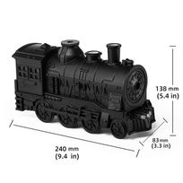 Creative Vintage Train Locomotive Air Humidifier Aroma Diffuser Sprayer with Jellyfish Smoke Ring for Essential Oil Aromatherapy juoda