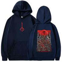Game Bloodborne Fear The Old Blood Hoodie Men's Women's Gothic Rock Oversized Streetwear Unisex Trendy Streetwear for Daily Looks XL black
