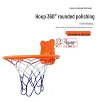 Silent Indoor Kids' Basketball Training Ball with High Elasticity and Custom Logo orange