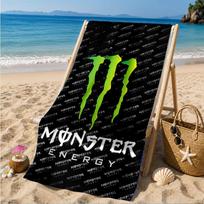 Energy Drink Beach Towel, Super Soft Microfiber, Perfect Gift for Her/Him, Birthday, for Pool, Beach, Travel, Decor Beach Party 80cmx160cm(31x63inch) white