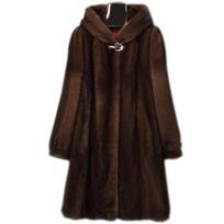 Moterio dirbtinio audinės kailio paltas - Vidutinio ilgio rudens/žiemos viršutinis drabužis - Storesnis šiltas viršutinis drabužis 6XL tamsiai ruda spalva