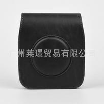Fujifilm Instax Square SQ10 Camera Case Protective PU Leather Bag SQ20 Mini 8S - Black White Brown Crossbody Black black