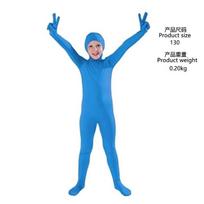 Skinny Face Onesie 5 New Solid Color Clothes All-inclusive Dance Clothes 50,000 Holy Day Clothes 150 mėlyna