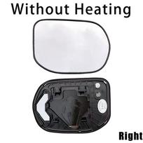 For Honda Civic 2006-2011 8th Generation Car Accessories Outer Rearview Mirrors Glass Side Mirror Lens Without Heated 1PC Right white