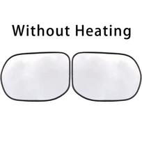 For Honda Civic 2006-2011 8th Generation Car Accessories Outer Rearview Mirrors Glass Side Mirror Lens Without Heated 1Pair