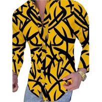Įprasti dryžuoto rašto spalvų tendencijų spalvų kontrasto dizaino vyriški marškinėliai ilgomis rankovėmis 2XL black