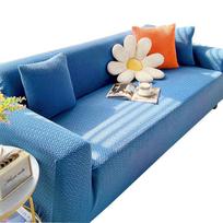 Elastic Non-Slip Sofa Cover Fully Surrounded Universal Cover Simple Four Seasons Anti-Cat Scratch Sofa Cushion Cover Cloth 190-230cm