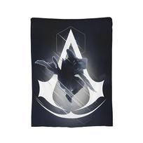 A-Assassins C-Creeds Blankets Wool Funny Warm Throw Blankets for Home Textile Decor, Size: 75*100cm, Weight: 230 GSM black