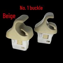 Fits Honda Eighth Gen Civic & Accord (2006-2011) Sun Visor Clip Base. gray