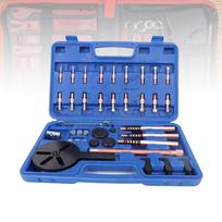 Bearing Puller Kit Heavy Duty Inner Bearing Puller Separator Kit Blind Hole Bearing Extractor 3 Jaw Hook Puller Multifunctional Bearing Removal Tool blue