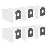 Vacuum Dust Bags for Dreame L10s Ultra Gen 3 /Gen 2/ X50 Ultra Complete /L40s/L40 Ultra/ Aqua10 Ultra/X30/X40/Mova P50 Pro Ultra white