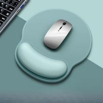 Gradient Mouse Pad Wrist Support Pad Mouse Computer Memory Foam Wrist Protection Pad Simple Silicone Mouse Pad