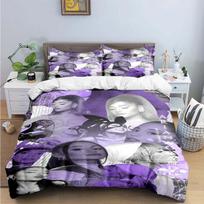 2026 Fashion Pop Singer A-Ariana G-Grande Print Bedding Sets Bed Supplies Set Duvet Cover Bed Comforter Set Bedding Set Luxury G 135x200cm