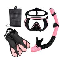 Scubas Diving Mask Goggles Swimming Tube Set Snorkels Mask Diving Goggles Swim Tube for Snorkeling Swimming Freediving S