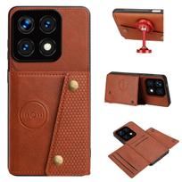 PU Leather Wallet Phone Case for Xiaomi 15T,14T,14T Pro Multiple Card Slots Dual Metal Button Closure Shockproof Full‑Body Protective Cover Xiaomi 14T Pro ruda