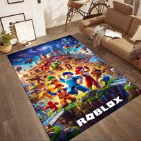 Roblox 180 Grindų kilimėlis Biuro kilimėlio dizainas kambario dekoravimui Koridorius Bendrabutis Žaidimų kambarys Neslystantis kilimėlis Anime Biuro dekoras Geriausia Kalėdoms 100cmx120cm