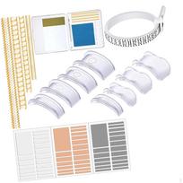 71Pcs EVA Foam Ring Size Adjuster Tightener Plug in for Men Women Resizer Invisible Guards white