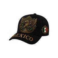 POD one minimum order Mexican baseball cap, free design thermal transfer cap from Mexico black