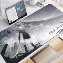 Game Nier Automata Large Multisize Mouse Pad Pc Computer Game 2b Mousepad Keyboard Desk Mats Office Rubber Antislip Mouse Mat 800x300x2mm