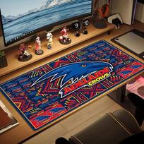 Adelaide Crows Color Mouse Pad Large Gaming Table Cushion Non-slip Laptop Tablet Big Mousepad XXL Mat Mini PC Playmat With Lock edge 30cmx60cm(11.8x23.6inch) multi