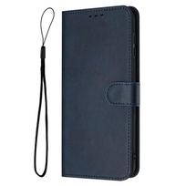 Magnetinis atverčiamas dėklas Odinis dėklas skirtas Realme 15 C71 C75 Narzo 80 Lite Note70 T P3X P3 14T 14X 14 Pro+ 5G Dėklai Odinė Piniginė Maišeliai Realme 14X 5G tamsiai mėlyna spalva