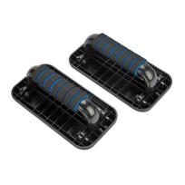 Pushes up Bar Board Exercise Roller Noiseless Fitness Wheel Easy to Use 1 black