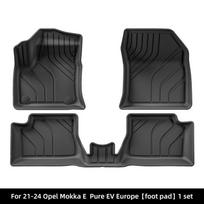 Opel Mokka E 2021-2024 Custom Fit TPE Floor Mats black