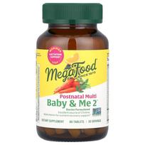 MegaFood, Baby & Me 2™, Postpartum Multivitamin, 60 Tablets