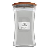 WoodWick Lavender & Cedar 610 ml Kvepianti žvakė