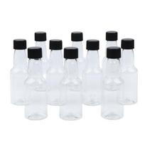 Nepralaidūs mini alkoholio buteliukai 10 vnt. 50 ml plastikiniai nešiojami sulčių gėrimų indai stovyklavimui, kokteilių gaminimui A3 white