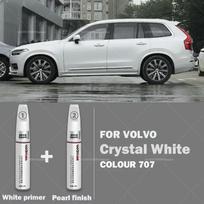 Volvo dažų teptukas Crystal White Xc60 S90 S60 Xc40 Xc90 Automobilio dažų įbrėžimų taisymo rinkinys Morning Silver Korekciniai dažai2 Crystal White 707
