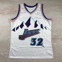 Vintažiniai Utah Jazz Krepšinio Marškinėliai Stockton 12 Malone 32 Retro Swingman Apranga Vyrams Moterims Small
