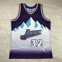 Vintažiniai Utah Jazz Krepšinio Marškinėliai Stockton 12 Malone 32 Retro Swingman Apranga Vyrams Moterims XL