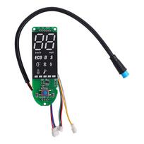 Dashboard Circuit Board for Segway Ninebot MAX G30 Kickscooter Electric Scooter Dash Board Display with Screen Cover Accessories