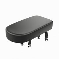 Bike Rear Seat Pad Resilient Rack Soft-Touch for Commuters gray