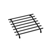 Neslystantis virtuvės padėkliukas, dryžuoto dizaino puodo laikiklis, modernus puodų stovas, namams 8.66x8.66 in black
