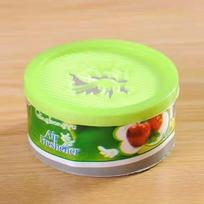 Aromatinis kietas oro gaiviklis tualetui, skirtas buitiniam dezodorantui apple