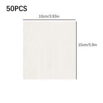 50/100/500 vnt. Kepimo popierius Pergamentinis Nelipnus Kvadratiniai Patiekalų popieriaus lapai Sviestui Sausainiams Sausainiams Mėsainių presui 50PCS
