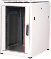 ROLINE Pro spintos tinklo spinta - su stiklo durimis, 600 x 800 mm (P x G) - šviesiai pilka, RAL 7035 - 16U - 48,3 cm (19 inch) (26.21.0048)