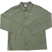 Nike Life Unlined Chore Coat Heavyweight Cotton Jacket 'Green' Men's DQ5185-386 XL gray